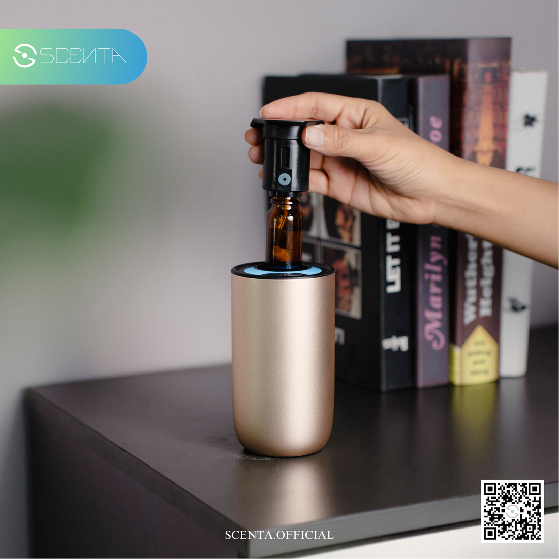 Diffuseur Compact Sans Fil – Voiture & Table