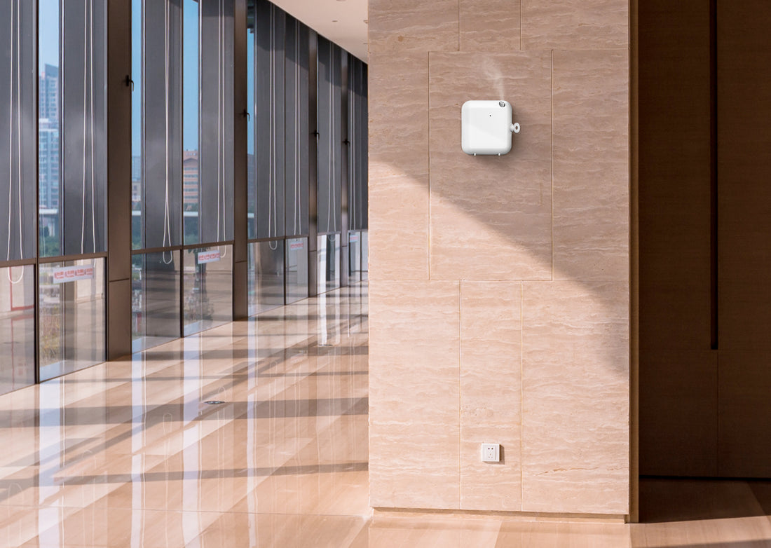 Diffuseur Mural Compact 30m² Sur Pile WODAN