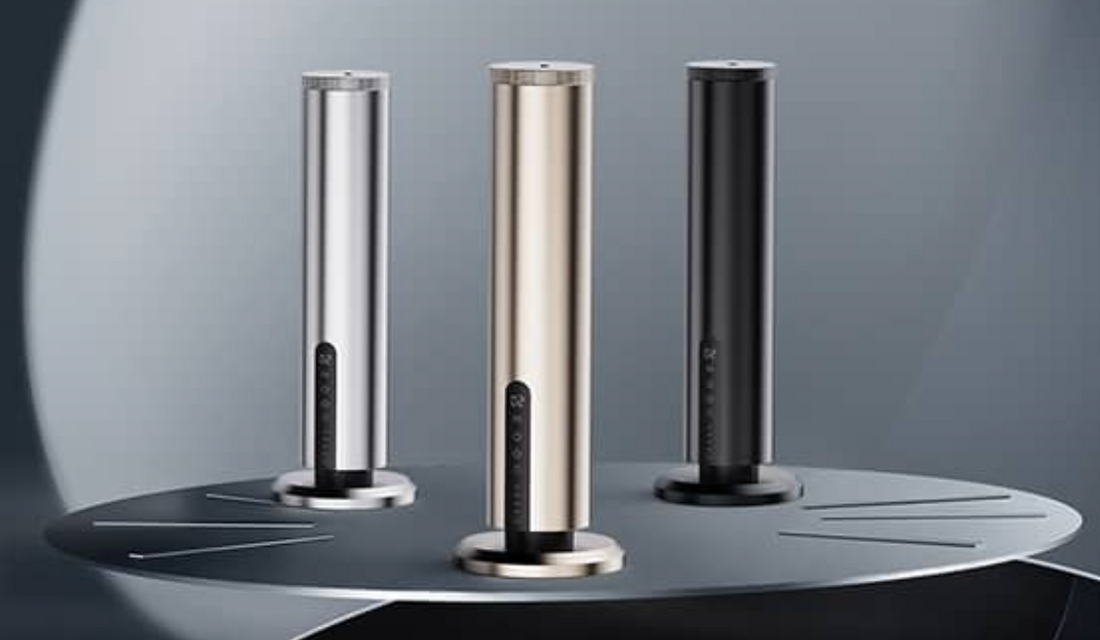 Diffuseur Sans Fil 100m² – Aluminium Premium