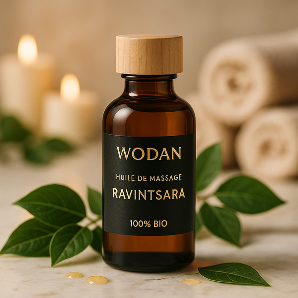 Huile de Massage Ravintsara 100% BIO WODAN