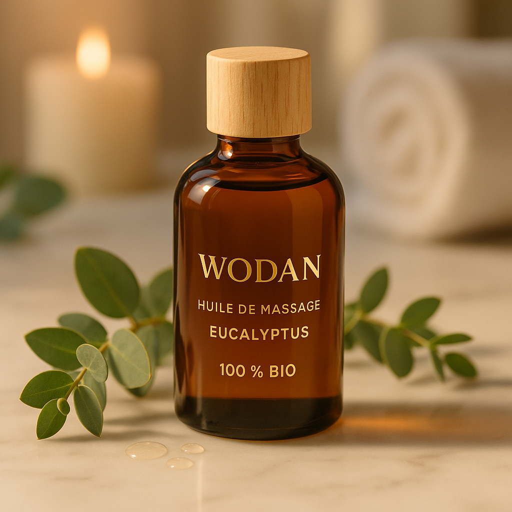 Huile de Massage Eucalyptus 100% BIO WODAN