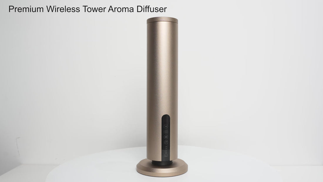 Diffuseur Sans Fil 100m² – Aluminium Premium