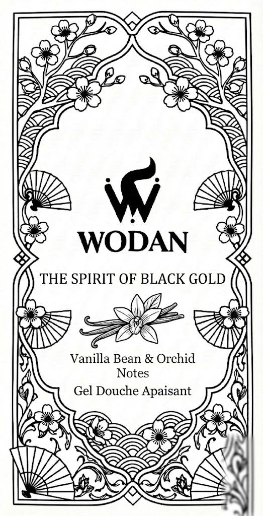 Gel Douche The Spirit of Black Gold WODAN